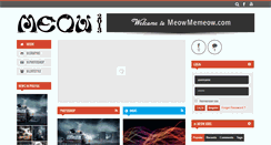 Desktop Screenshot of meowmemeow.com